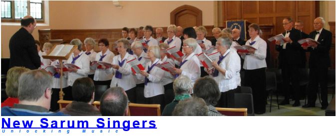 New Sarum Singers' Summer Spectacular