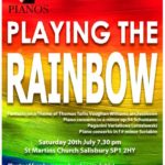 Playing the rainbow: Two Pianos play concertos and two piano works