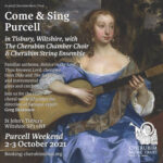Come & Sing Purcell Weekend