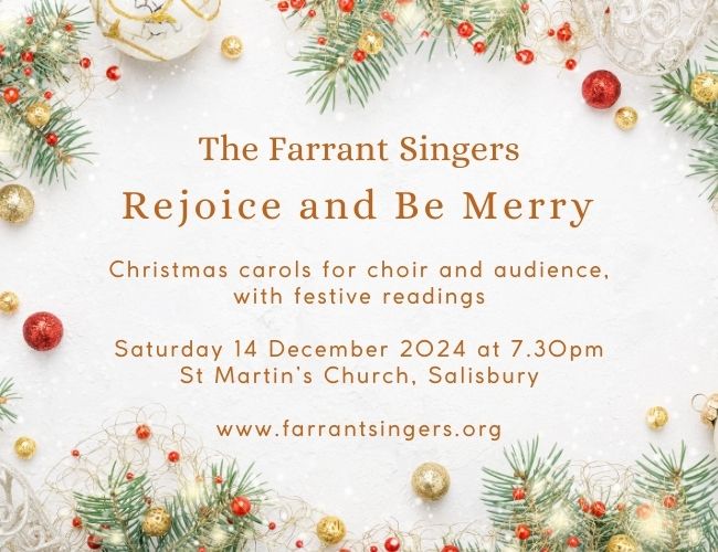 The Farrant Singers' Christmas concert - 'Rejoice and Be Merry'