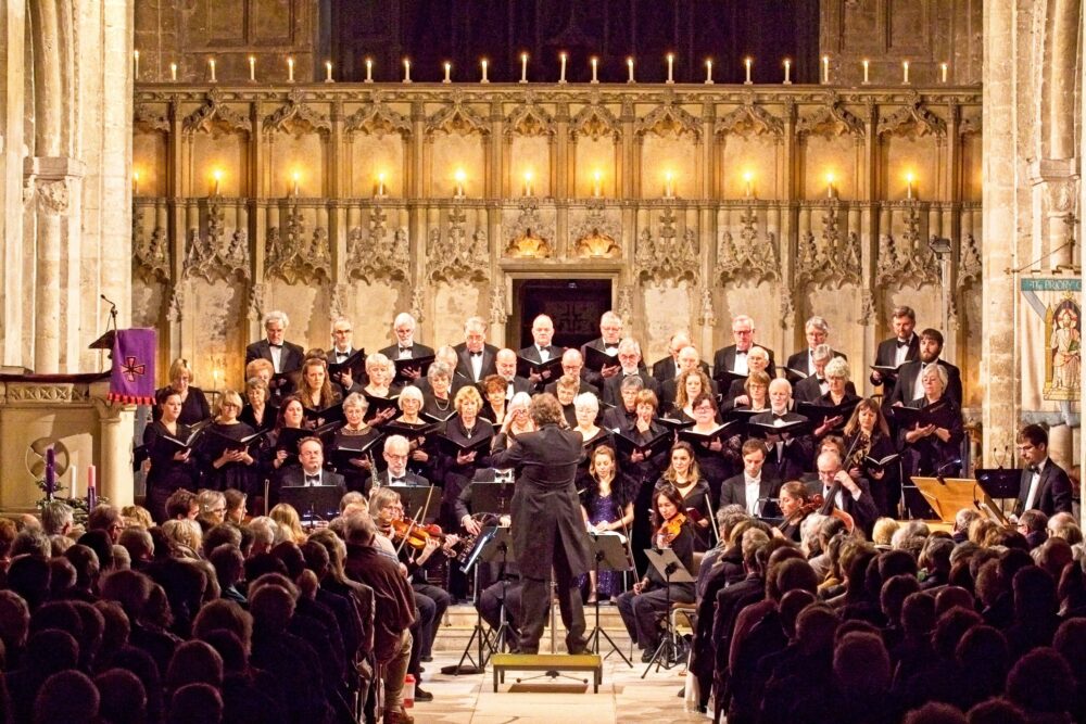 Bournemouth Bach Choir, soloists from The Sixteen, QuintEssential and Bournemouth Symphony Youth Chorus: Monteverdi's Vespers of 1610